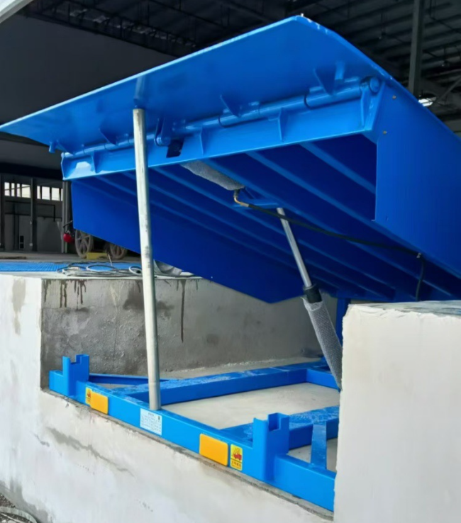 青山湖固定式登车桥